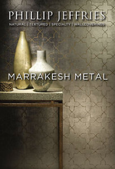 Philip Jeffries Marrakesh Metal Wallpaper